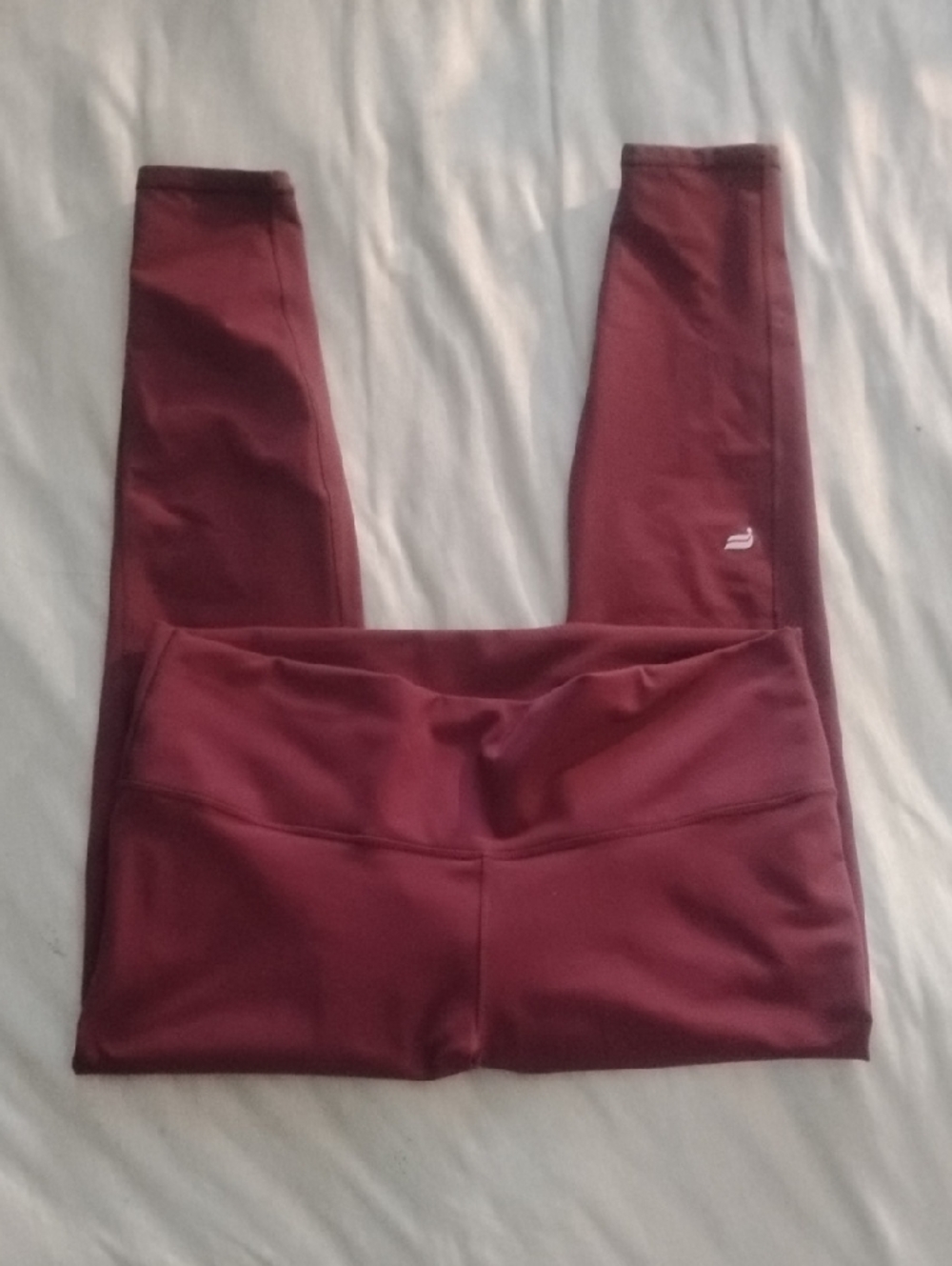 Fabletics Deep Wine High-Waist Leggings